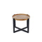 The Rain Tree Side Table - Natural Black