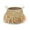 De Raffia Deluxe Mand - Naturel - M