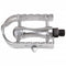 platformpedalen stadsfiets zilver set