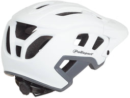 Fietshelm Polisport Mountain Pro L 58-61 cm - wit / grijs