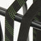 SUV veiligheidsbinder Widek 24mm met zwarte stalen haak - olijfgroen/zwart