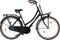 Sturdy 28 Inch 57 cm Dames Terugtraprem Matzwart
