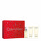 Parfumset voor Dames Calvin Klein EDP Eternity 3 Onderdelen