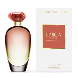 Damesparfum Unica Coral Adolfo Dominguez EDT Inhoud 100 ml