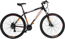 Lux 29 Inch 53 cm Heren 24V Hydraulische schijfrem Zwart/Oranje