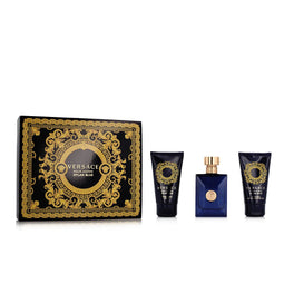 Parfumset voor Heren Versace EDT Dylan Blue 3 Onderdelen