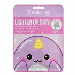 Gezichtsmasker The Crème Shop Lighten Up, Skin! Narwhal (25 g)