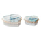 Doos-Juwelenkistje DKD Home Decor 8424001396207 Acryl Karton 19 x 10 x 7 cm (2 Stuks)