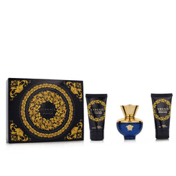 Parfumset voor Dames Versace EDP Dylan Blue 3 Onderdelen