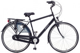 Bright 28 Inch 50 cm Heren 3V V-Brakes Matzwart
