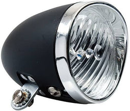 Simson batterij koplamp Classic - zwart (10 stuks in box)