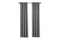 Larson - Luxe geweven blackout gordijn - met ringen - 3m x 2.5m - Lichtgrijs