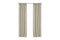 Larson - Luxe effen blackout gordijn - met haken - 3m x 2.5m - Licht zandgrijs