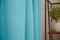 Larson - Luxe effen blackout gordijn - met ringen - 1.5m x 2.5m - Turquoise