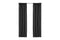 Larson - Luxe effen blackout gordijn - met haken - 1.5m x 2.5m - Zwart