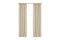 Larson - Luxe hotel blackout gordijn - met haken - 1.5m x 2.5m - Beige