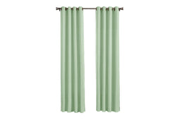Larson - Luxe hotel blackout gordijn - met ringen - 3m x 2.5m - Soft mint