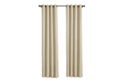 Larson - Luxe hotel blackout gordijn - met ringen - 3m x 2.5m - Beige