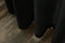 Larson - Velvet Gordijnen - 2.8m x 2.5m - Ringen - Zwart