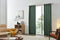 Larson - Velvet Gordijnen - 2.8m x 2.5m - Ringen - Groen