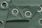 Larson - Velvet Gordijnen - 2.8m x 2.5m - Ringen - Groen