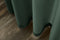 Larson - Velvet Gordijnen - 1.4m x 2.5m - Ringen - Groen