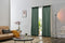 Larson - Velvet Gordijnen - 2.8m x 2.5m - Haken - Groen