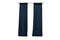 Larson - Velvet Gordijnen - 2.8m x 2.5m - Haken - Blauw