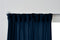 Larson - Velvet Gordijnen - 2.8m x 2.5m - Haken - Blauw