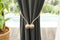 Larson - Velvet Gordijnen - 2.8m x 2.5m - Haken - Donkergrijs