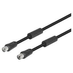 Antennekabel TM Electron Zwart 2,5 m