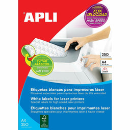 Printerlabels Apli 105 x 37mm 250 Lakens