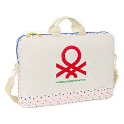 Laptoptas Benetton Topitos Wit (40 x 27 x 4 cm)