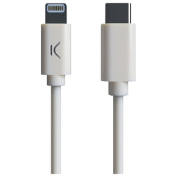 Kabel USB-C naar Lightning KSIX MFI (1 m) Wit