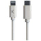 Kabel USB-C naar Lightning KSIX MFI (1 m) Wit