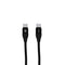 Gegevens-/Oplaadkabel met USB Contact Soort C Zwart (1,5 m)