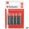 Alkalinebatterijen Verbatim LR06 1,5 V (20 Stuks)