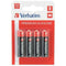 Alkalinebatterijen Verbatim LR06 1,5 V (20 Stuks)