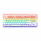 Gaming Keyboard The G-Lab Mercury AZERTY Wit