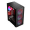 ATX Semi-toren doos Modecom AT-MISTRAL-MG-10-00ARGB-0002 Zwart
