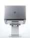 POUT Eyes3 Lift - Aluminium telescopische laptopstandaard, zilvergrijs