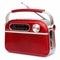 Draagbare Bluetooth Radio Kooltech Rood Vintage