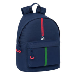 Laptoptas Benetton Italy Marineblauw 31 x 41 x 16 cm