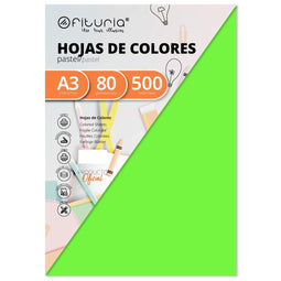 Printpapier Fabrisa Groen A3 500 Lakens