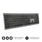 Toetsenbord Subblim SUBKB-2PUE201 Zwart