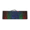 Toetsenbord CoolBox DG-TEC65-RGB Zwart Qwerty Spaans