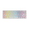 Toetsenbord Savio Whiteout Wit Multicolour Engels QWERTY