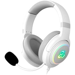 Hoofdtelefoon met microfoon Newskill Wit