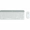 Toetsenbord en muis Logitech 920-009199 Wit Spaans Qwerty Spaans