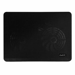 Cooling Base voor Laptop Ewent EW1256 12"-17" Zwart